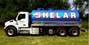 Shelar Sanitation Kentworth Pumper truck