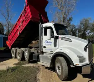 Shelar dump truck